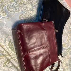 2 Etienne Aigner shoulder bags